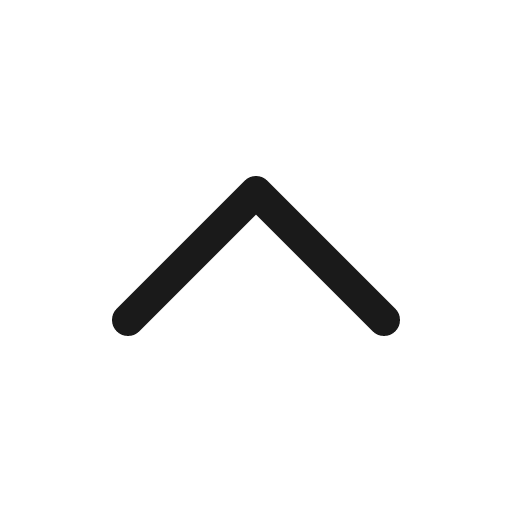 Chevron up icon, line style, from Myna UI Icons