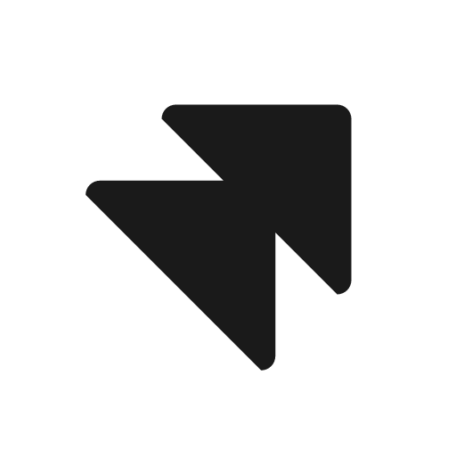 Chevrons up right solid icon, filled style, from Myna UI Icons