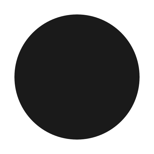 Circle solid icon, filled style, from Myna UI Icons