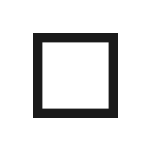 Codesandbox solid icon, filled style, from Myna UI Icons