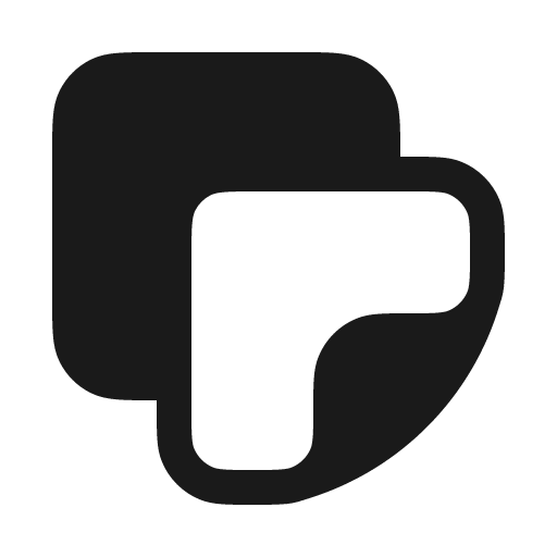Copy solid icon, filled style, from Myna UI Icons