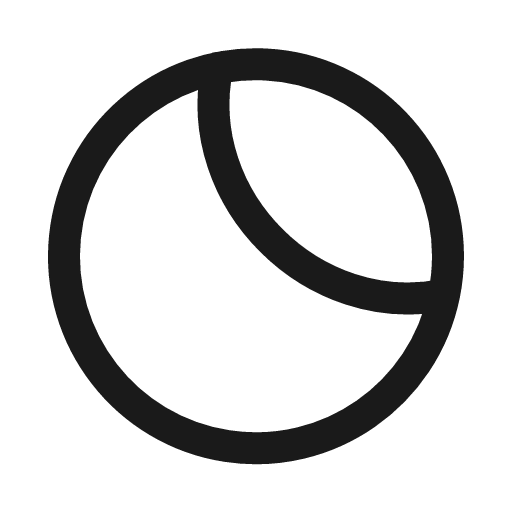 Eclipse icon, line style, from Myna UI Icons