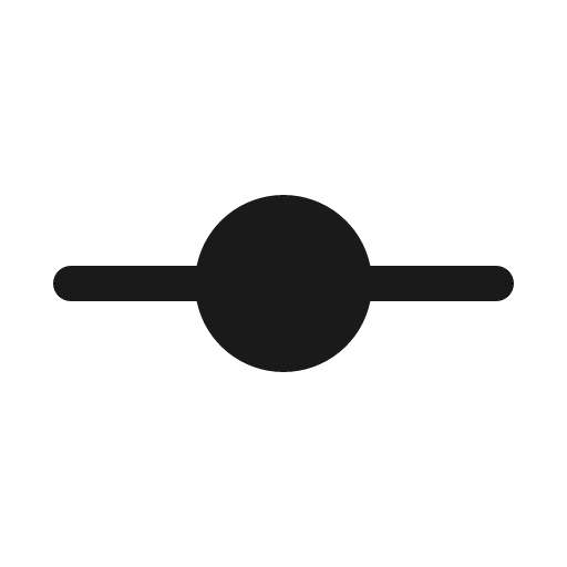 Git commit solid icon, filled style, from Myna UI Icons