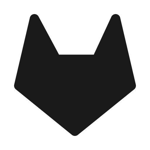 Gitlab solid icon, filled style, from Myna UI Icons