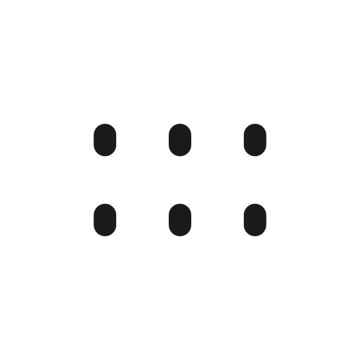 Grip horizontal solid icon, filled style, from Myna UI Icons