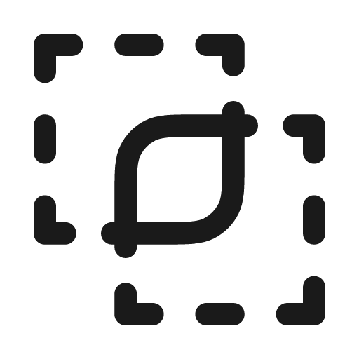 Intersect icon, line style, from Myna UI Icons