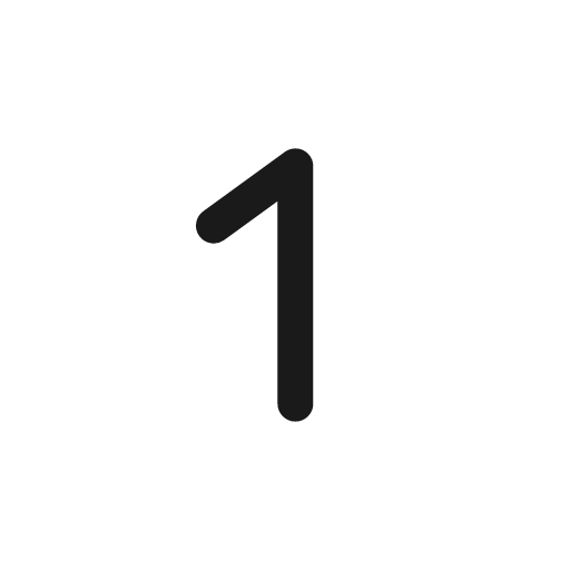 One icon, line style, from Myna UI Icons