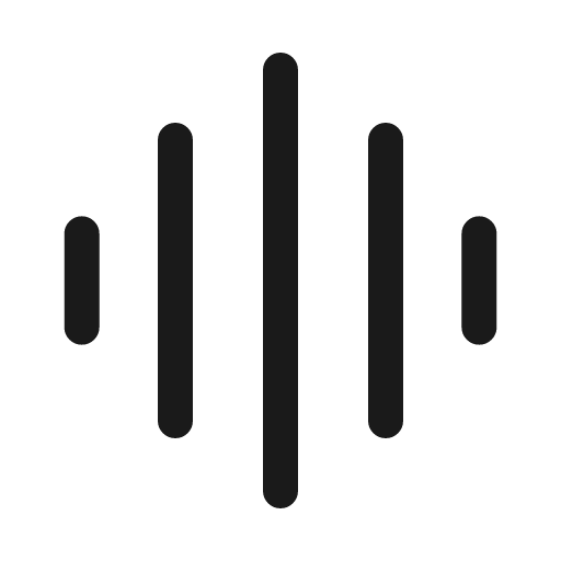 Signal icon, line style, from Myna UI Icons