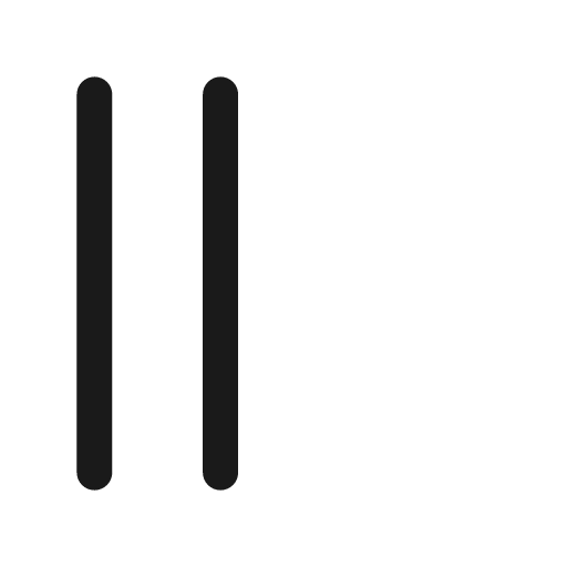 Tally two solid icon, filled style, from Myna UI Icons