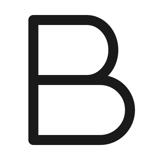 Type bold icon, bold style, from Myna UI Icons