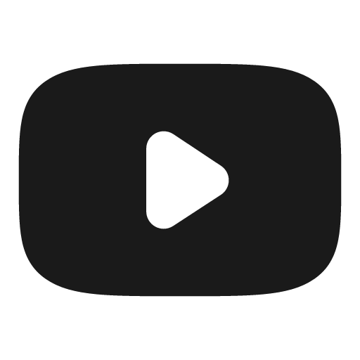 Youtube solid icon, filled style, from Myna UI Icons