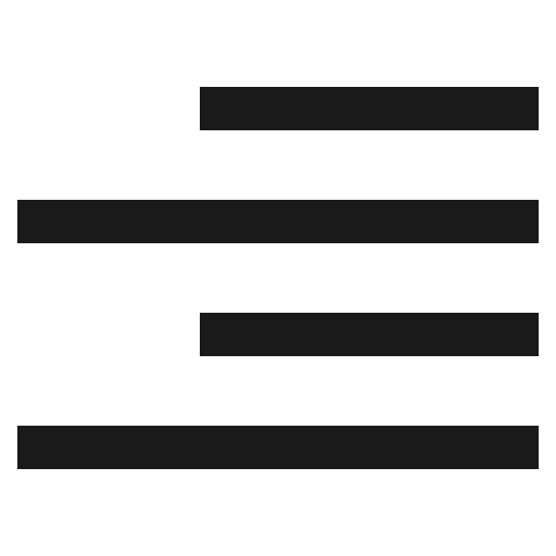 Align right icon, solid style, from Nimbus