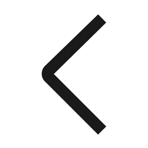 Chevron left icon, solid style, from Nimbus