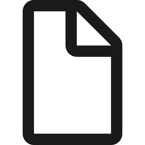 File icon, solid style, from Nimbus