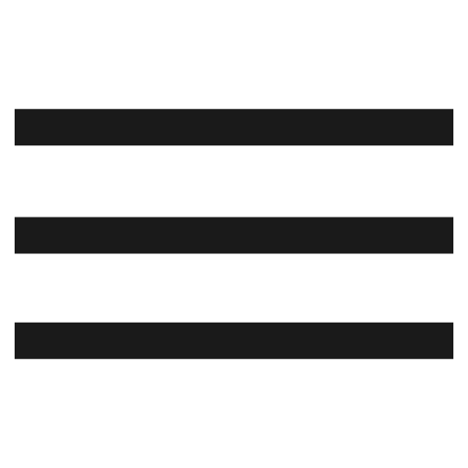 Menu icon, solid style, from Nimbus