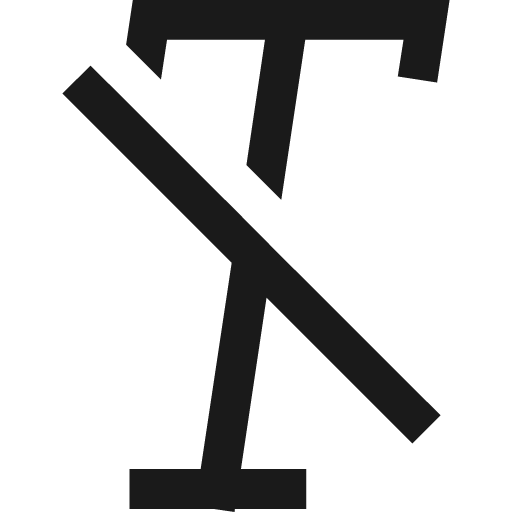 Remove format icon, solid style, from Nimbus