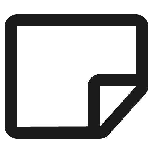 Sticky note icon, solid style, from Nimbus