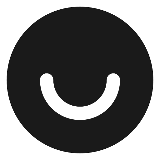 Face smiling solid expressive icon, solid style, from NRK Core Icons