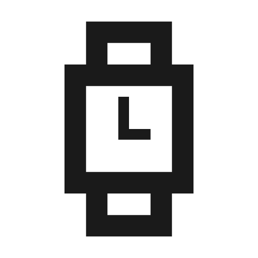 Hardware watch icon, solid style, from NRK Core Icons