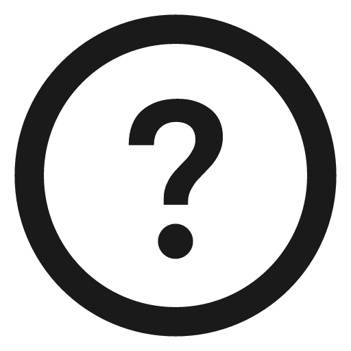 Help icon, solid style, from NRK Core Icons