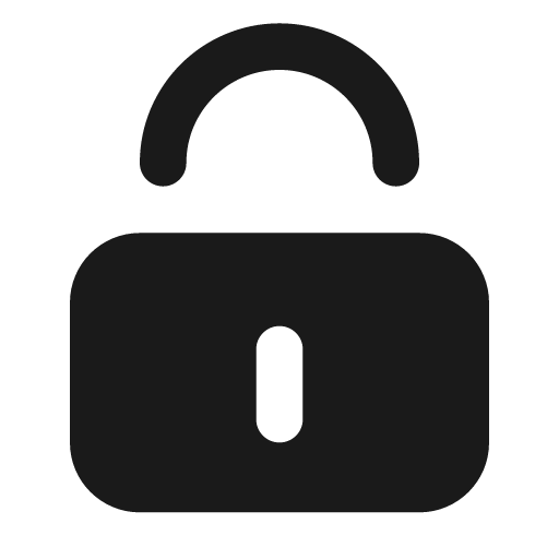 Lock closed solid expressive icon, solid style, from NRK Core Icons
