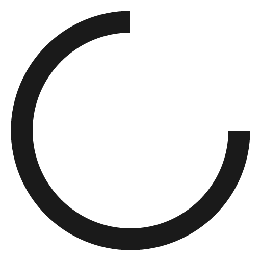Spinner icon, solid style, from NRK Core Icons