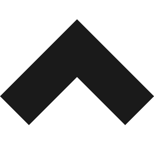 Chevron top icon, solid style, from Open Iconic