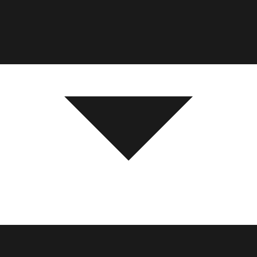 Collapse down icon, solid style, from Open Iconic
