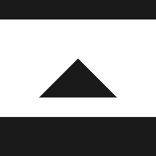 Collapse up icon, solid style, from Open Iconic