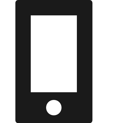 Phone icon, solid style, from Open Iconic