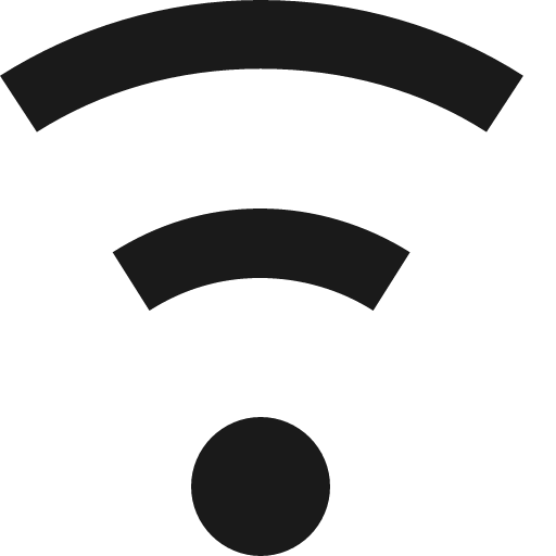 Wifi icon, solid style, from Open Iconic