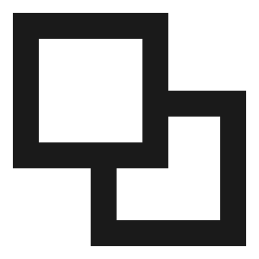 Copy rtl icon, solid style, from OOUI
