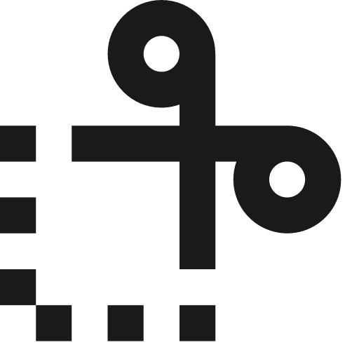 Cut rtl icon, solid style, from OOUI