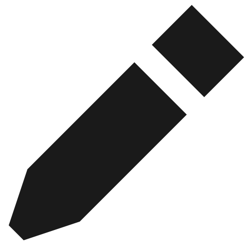 Edit icon, solid style, from OOUI