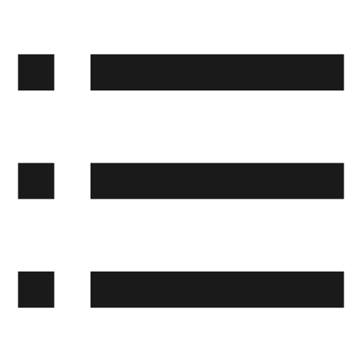 List bullet ltr icon, solid style, from OOUI