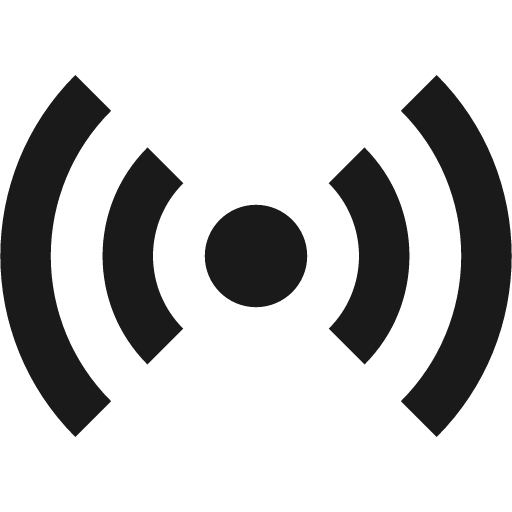 Live icon, solid style, from OOUI