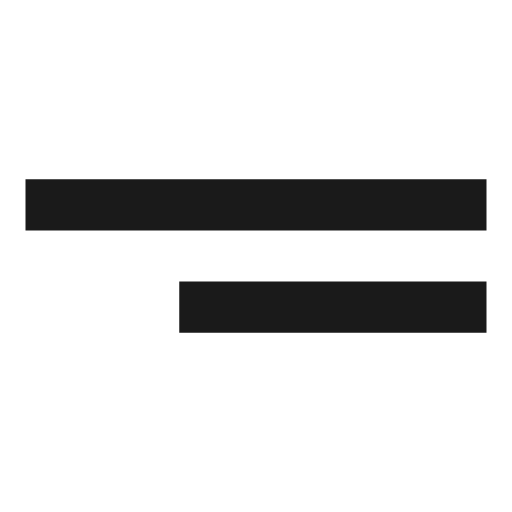 Text summary rtl icon, solid style, from OOUI