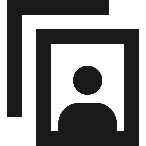 User pages rtl icon, solid style, from OOUI