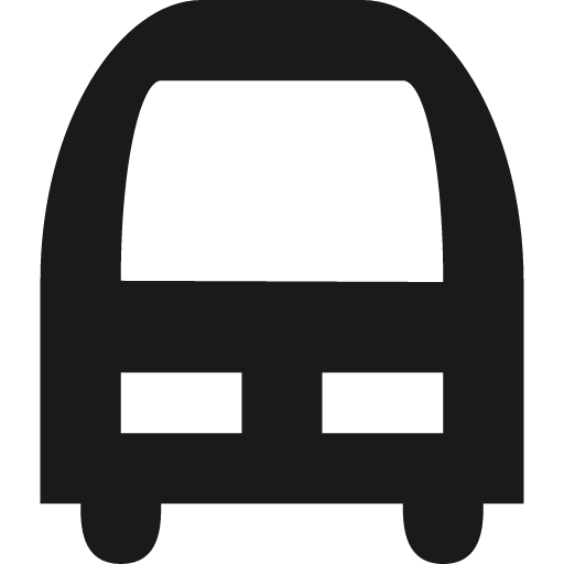 Bus station 14 icon, solid style, from OSM Icons