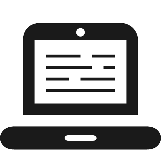 Computer 14 icon, solid style, from OSM Icons