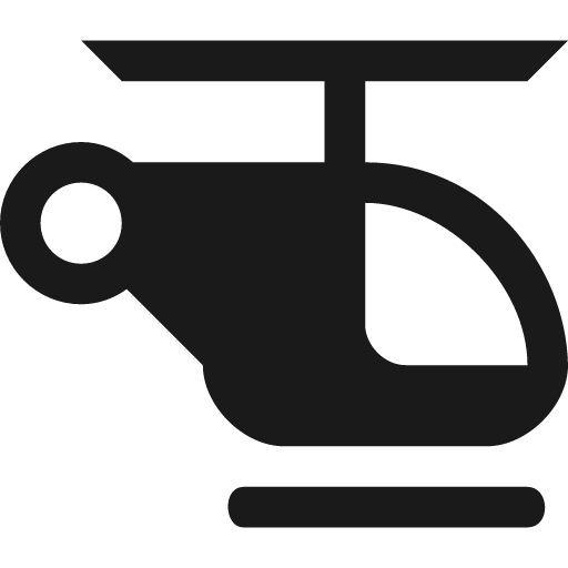 Heliport 14 icon, solid style, from OSM Icons