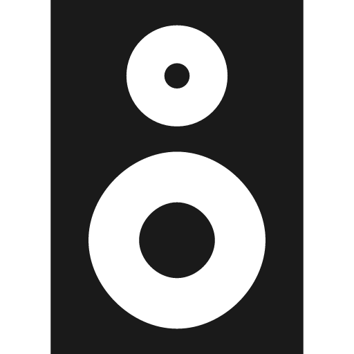 Hifi 14 icon, solid style, from OSM Icons