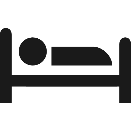 Hotel 14 icon, solid style, from OSM Icons