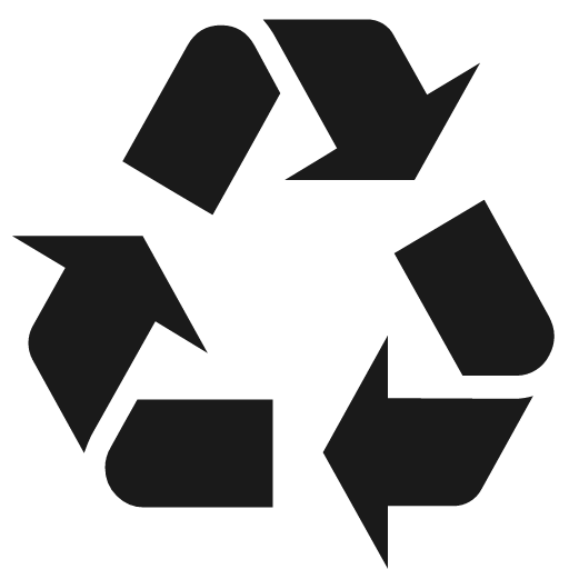 Recycling 14 icon, solid style, from OSM Icons
