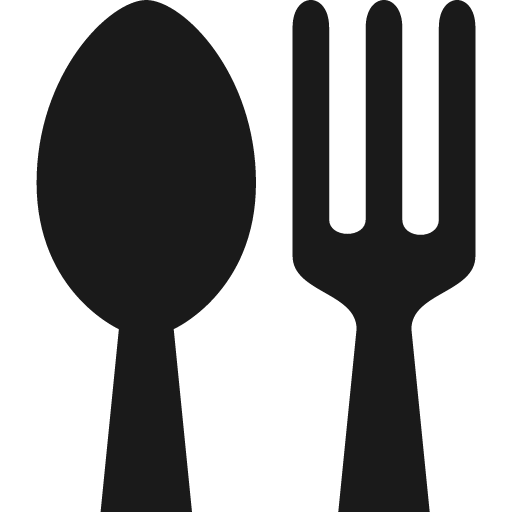 Restaurant 14 icon, solid style, from OSM Icons
