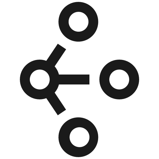 App graph icon, solid style, from OpenSearch UI