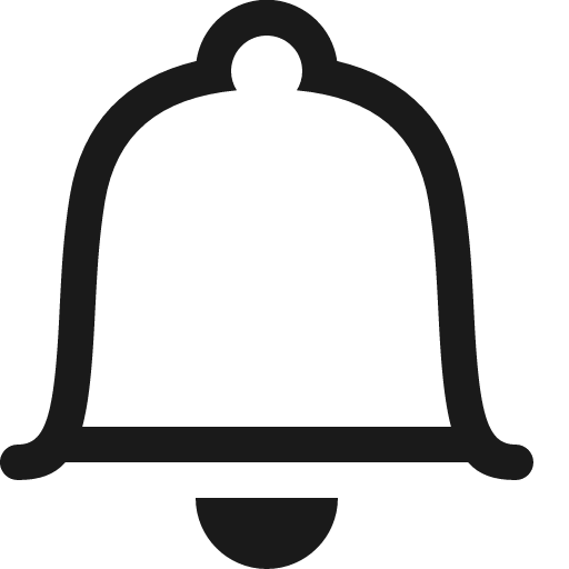 Bell icon, solid style, from OpenSearch UI
