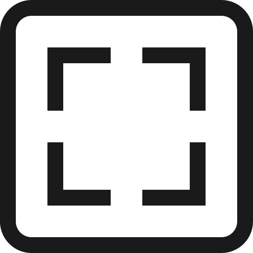 Full screen icon, solid style, from OpenSearch UI
