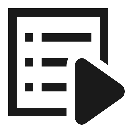 Index runtime icon, solid style, from OpenSearch UI