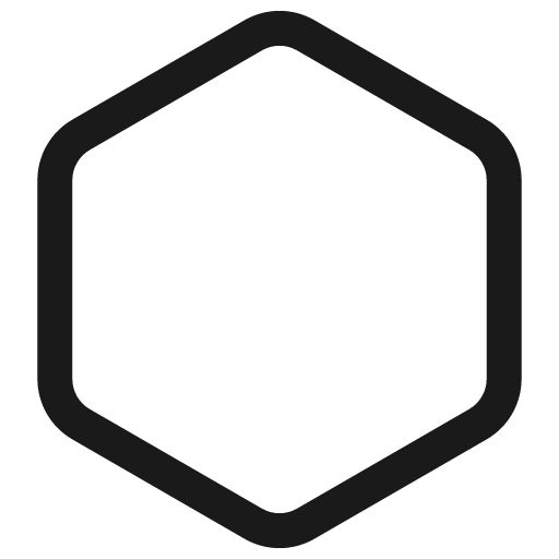 Node icon, solid style, from OpenSearch UI